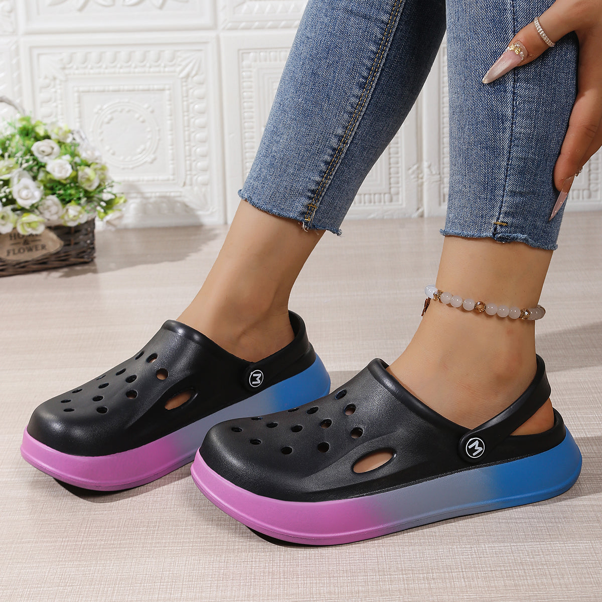 Quicksurf Garden Clogs Slip on Water Shoes
