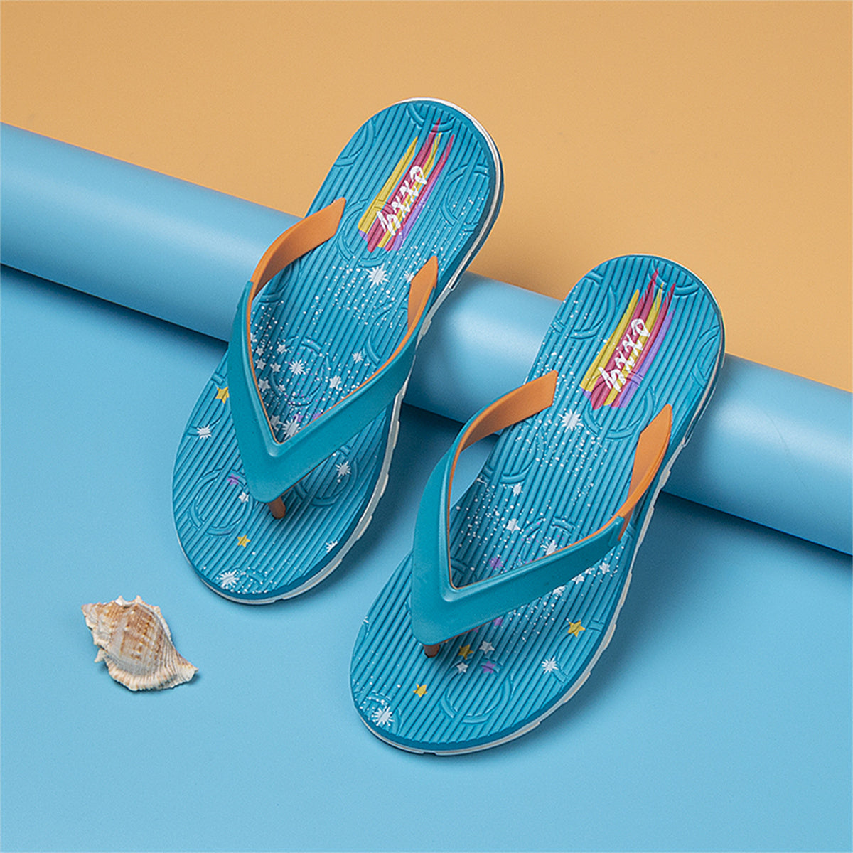 Quicksurf Women's Stellar Flip Flops - Arch Support Star Edition