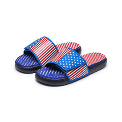 Quicksurf Men's Stars & Stripes Slide Sandal