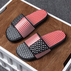 Quicksurf Men's Stars & Stripes Slide Sandal