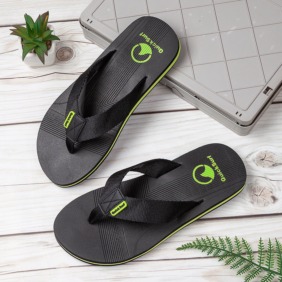 Quicksurf Men's Shadow Grip Flip flop